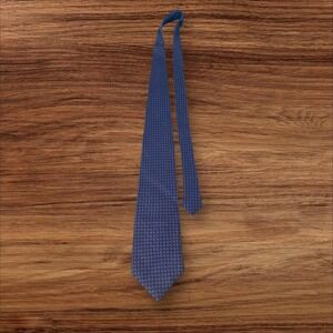 Vintage Polo Ralph Lauren Mens Necktie Blue Patterned Silk Business‎ Career